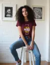 Calm Mood Today Motivational Printed T-Shirt 