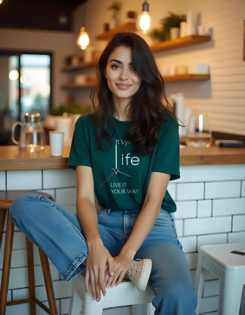  It's Your life live it your way Motivational Printed       T-Shirt 